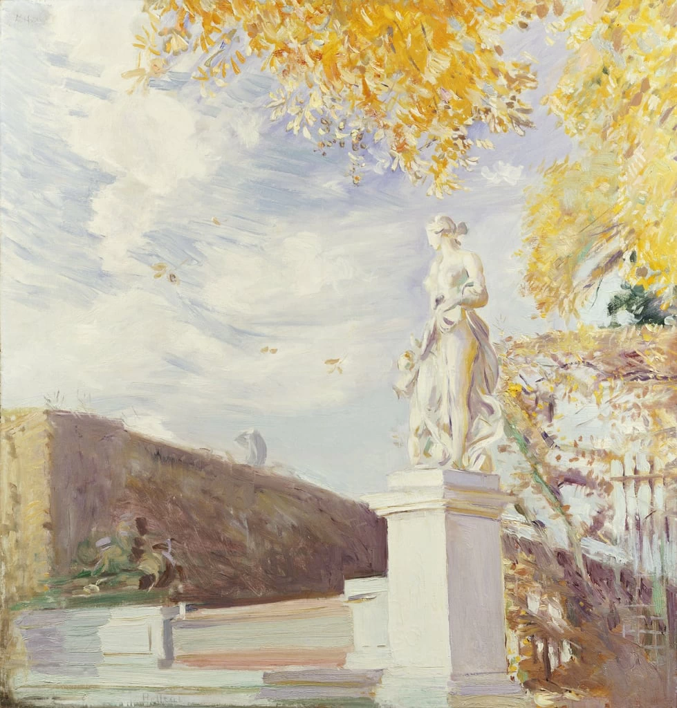 Una statua di Venere nel giardino di Versailles